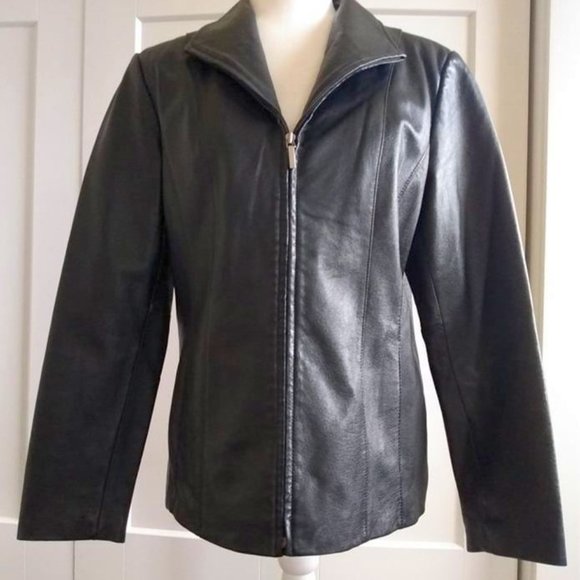 East 5th Jackets & Blazers - Women's Black Leather Jacket from East 5th